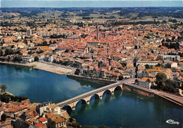 Delcampe - BERGERAC Vue Generale Aerienne 4(scan Recto-verso) MA1161 - Bergerac