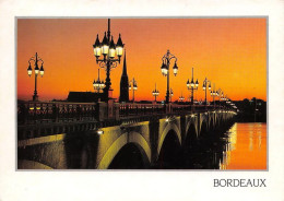 Delcampe - BORDEAUX Le Pont Napoleon Ou Le Pont Pierre De Nuit 21(scan Recto-verso) MA1159 - Bordeaux