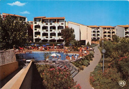 Delcampe - CAP D AGDE Hotel Residence Agathea Port St Martin Piscine Principale 3(scan Recto-verso) MA1155 - Agde