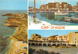 Delcampe - CAP D AGDE Station Du Bas Languedoc 2(scan Recto-verso) MA1155 - Agde