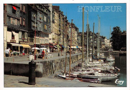 Delcampe - HONFLEUR Le Quai Sainte Catherine Et Le Vieux Bassin 4(scan Recto-verso) MA1183 - Honfleur