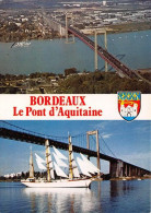 Delcampe - BORDEAUX LORMONT Le Pont D Aquitaine Sur La Garonne 4(scan Recto-verso) MA1182 - Bordeaux