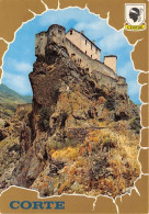 Delcampe - CORTE La Citadelle De Corte Au Coeur De La Corse 17(scan Recto-verso) MA1179 - Corte