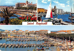 Delcampe - SAINT RAPHAEL La Plage Le Port Le Port Et Frejus Plage 8(scan Recto-verso) MA1177 - Saint-Raphaël