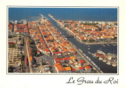 Delcampe - LE GRAU DU ROI Vue Aerienne Du Canal 28(scan Recto-verso) MA1173 - Le Grau-du-Roi