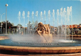 Delcampe - ALES Le Jet D Eau Et La Statue D Esterelle Et Nemorin Place Gabriel Peri 22(scan Recto-verso) MA1173 - Alès