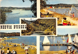 Delcampe - NEUVIC D USSEL Et Sa Region Le Lac De Neuvic La Plage Le Pont De Vernejoux 10(scan Recto-verso) MA1199 - Ussel
