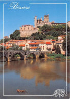 Delcampe - BEZIERS La Cathedrale St Nazaire Et Le Vieux Pont Sur L Orb 9(scan Recto-verso) MA1196 - Beziers