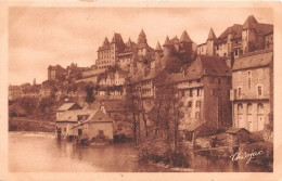 Delcampe - UZERCHEUZERCHE Le Moulin Et Les Vieux Chateaux 3(scan Recto-verso) MA1193 - Uzerche