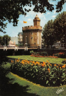 Delcampe - PERPIGNAN Le Castillet Forteresse Du XIVe Siecle Vu Des Rives De La Basse 28(scan Recto-verso) MA1187 - Perpignan
