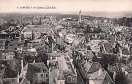 Delcampe - 52 - Haute Marne - LANGRES A Vol D'oiseau - Langres