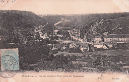 Delcampe - 89 - AVALLON -  Vue Sur Cousin Le Pont Prise Des Promenades - 1905 - Avallon