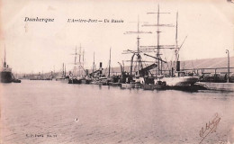 Delcampe - 59 -  DUNKERQUE -   L'arriere Port - Un Bassin - Voilier Trois Mats  - 1905 - Dunkerque