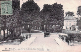 Delcampe - 77 -  MELUN -  Le Pont De L'Almont Et Les Promenades - 1914 - Melun