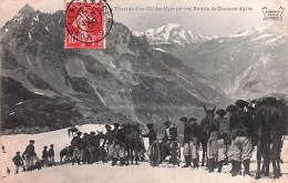 Delcampe - Militaria -  Traversée D'un Col Des Alpes Par Une Batterie De Chasseurs Alpins - 1909 - Regimente