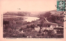 Delcampe - 89 -  Sens Pittoresque - Vue Panoramique De Paron - Le Coude De L Yonne Et La Route De Gron - Sens