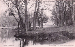 Delcampe - 28 - ANET - Le Parc Et Le Lac Du Chateau - 1909 - Anet