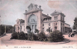 Delcampe - 06 - NICE -  La Gare Du Sud   - 1905 - Sonstige & Ohne Zuordnung