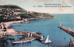 Delcampe - 06 - NICE -  Entrée Du Port Et Le Mont Boron  - 1905 - Sonstige & Ohne Zuordnung