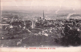Delcampe - 71 - AUTUN -  Panorama De La Ville - Autun