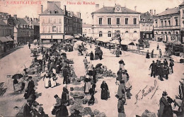 Delcampe - 36 -  CHATEAUROUX - Place Du Marché - Belle Animation - 1907 - Chateauroux