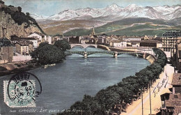 Delcampe - 38 - GRENOBLE - Le Quia Et Les Alpes - 1907 - Grenoble