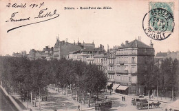 Delcampe - 34 -  BEZIERS -  Rond Point Des Allées - Beziers