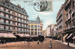 Delcampe - 38 -  GRENOBLE - La Rue Felix Poulat - Grenoble