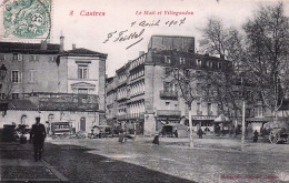 Delcampe - 81 - CASTRES -  Le Mail Et Villegoudou  - 1907 - Castres