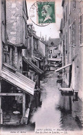 Delcampe - 45 -  MONTARGIS -  Rue Du Pont De Louche - Maisons Sur L'eau - Langres
