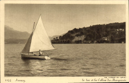 Delcampe - CPA Annecy Le Lac Et La Colline Des Marquisals - Annecy