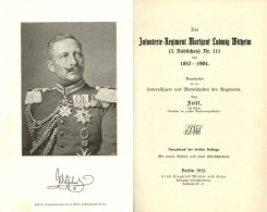 Delcampe - Regiment Buch Das Infanterie-Regiment Markgraf Ludwig Wilhelm (3. Badisches) Nr. 111 Von 1852 - 1904, 3. Auflg Mit Einem - Regimente