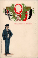 Delcampe - Regiment Wilhelmshaven II. Matrosen-Artillerie-Abteilung I-II - Regimente