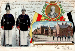 Delcampe - Regiment Grenadierkaserne Des Badischen Grenadier-Regiments Nr. 109 1904 I-II - Regimente