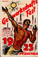 Delcampe - Zwischenkriegszeit München Gewerkschaftsfest 1925 (keine AK) - Geschichte
