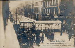 Delcampe - Zwischenkriegszeit Berlin Revolution 1919 Prenzlauer Straße I-II - Geschichte