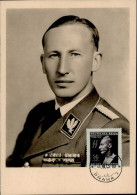 Delcampe - Propaganda WK II SS Heydrich Maximumkarte I-II - Weltkrieg 1939-45
