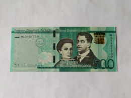 Delcampe - Dominicana 500 Pesos  2017 - Dominicaine