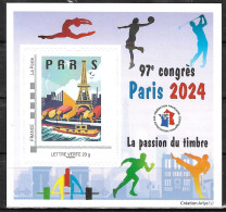 Delcampe - France - 2024 Bloc FFAP N° 23 Neuf** Paris Timbre Passion - FFAP