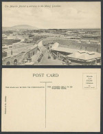 Delcampe - Gibraltar Old Postcard Moorish Market Entrance To The Wharf Harbour Boats Street - Gibraltar