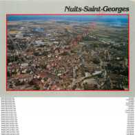 Delcampe - 21.  NUITS SAINT GEORGES . Vue Générale Aérienne . - Nuits Saint Georges