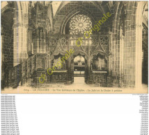 Delcampe - 29.  LE FOLGOET .  La Vue Intérieure De L'église . Le Jubé Et La Chaire à Prêcher . - Le Folgoët