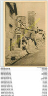 Delcampe - 06.  ANTIBES . Maisons Construites Dans Le Roc . - Autres & Non Classés