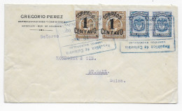 Delcampe - Brief Aus Medellin 1936 Nach St. Gallen - Colombie