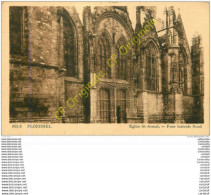Delcampe - 56.  PLOERMEL .  Eglise St-Armel .  Face Latérale Nord . - Ploërmel