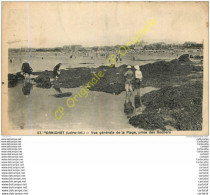 Delcampe - 44.  PORNICHET . Vue Générale De La Plage Prise Des Rochers . - Pornichet