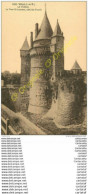 Delcampe - 35.  VITRE .  Le Château . La Tour St-Laurent Coté Des Fossés . - Vitre