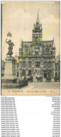 Delcampe - 60.  COMPIEGNE .  Place De L'Hôtel De Ville . - Compiegne