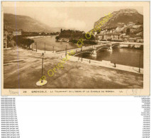 Delcampe - 38.  GRENOBLE . Le Tournant De L'Isère Et Le Casque De Néron . - Grenoble