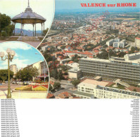 Delcampe - 26.  VALENCE Sur RHONE .  CP Multivues . - Valence